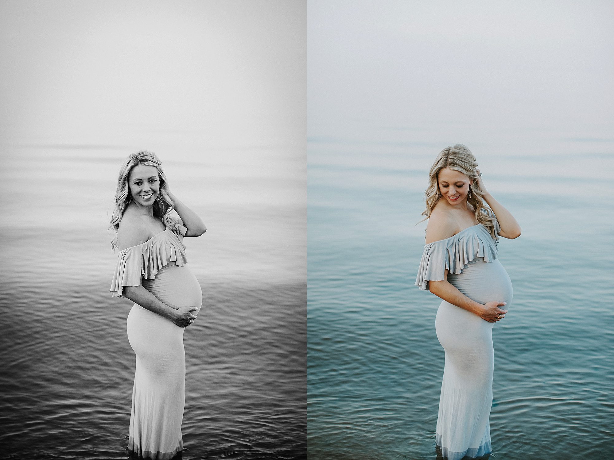 water maternity mother poses, maternity pictures with dog, Maryland Maternity Photography, Organic Maternity Pictures, Couple maternity, Maternity pictures with a dog