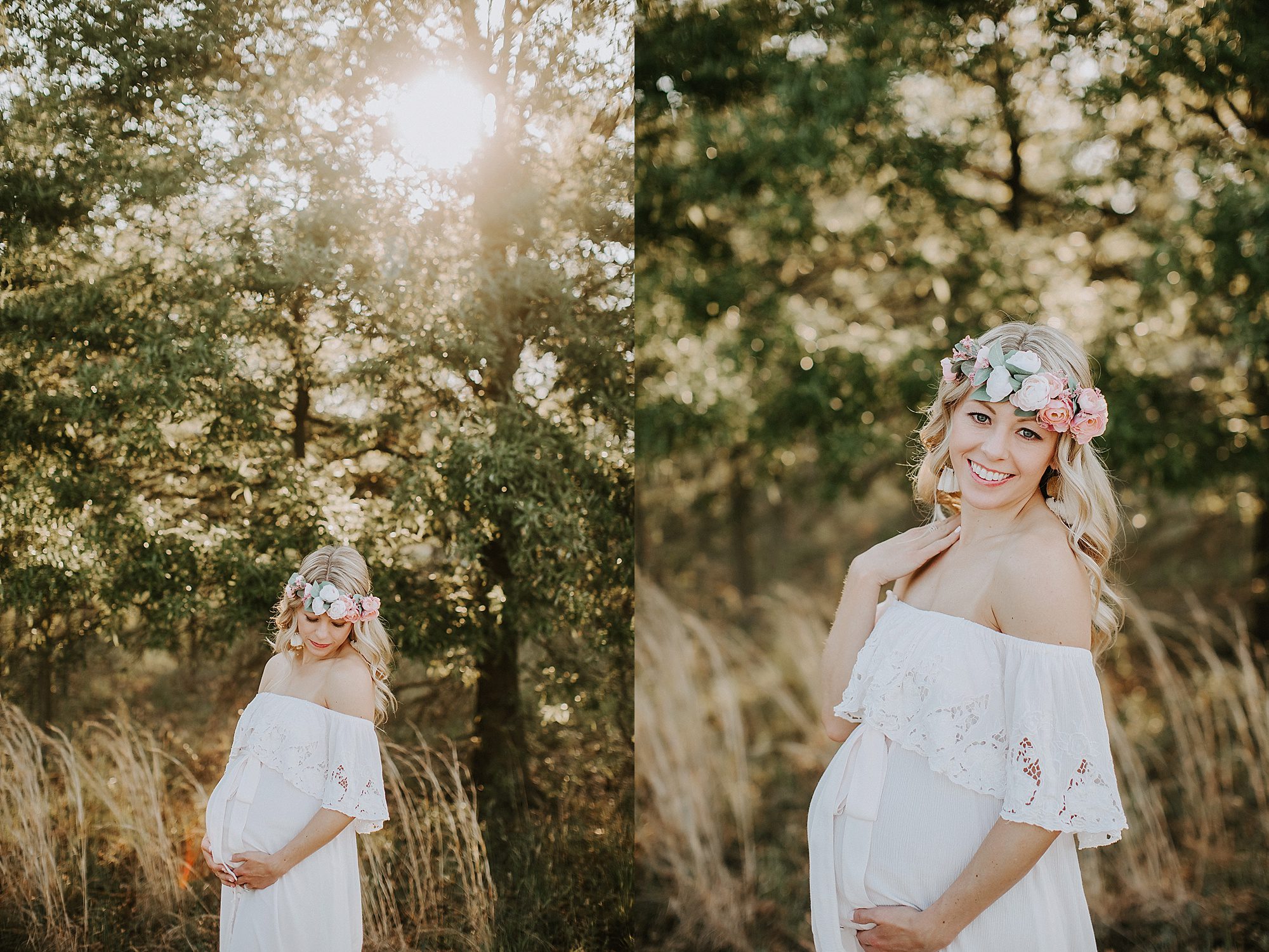 floral crown, Maryland Maternity Photography, Organic Maternity Pictures, Couple maternity, Maternity pictures with a dog